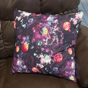 Planet Universe Handmade Decorative Pillow
